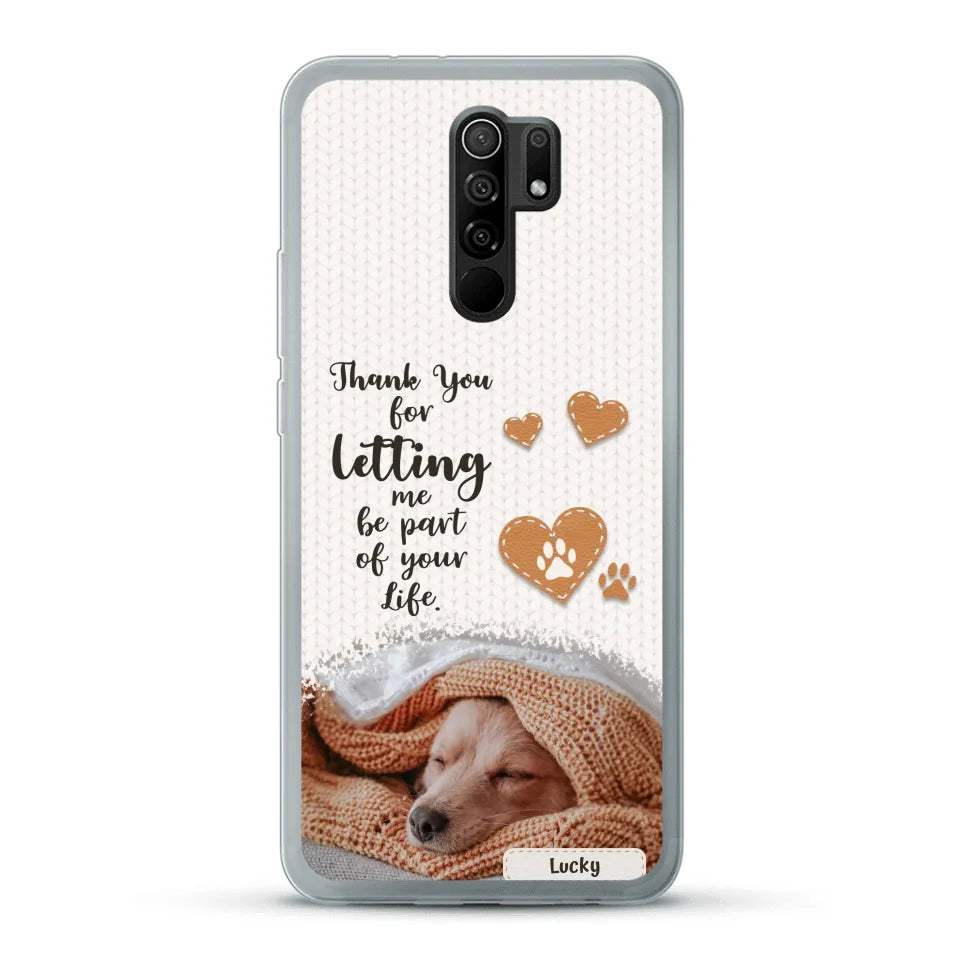 Thank you - Personalised Phone Case