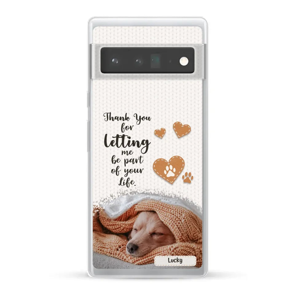 Thank you - Personalised Phone Case