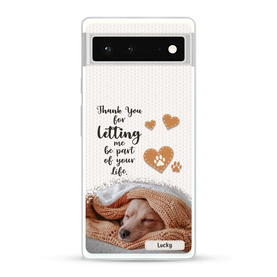 Thank you - Personalised Phone Case