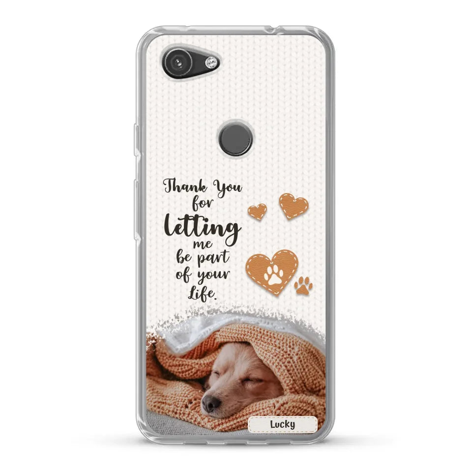 Thank you - Personalised Phone Case