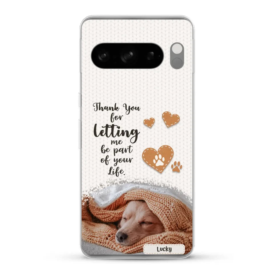 Thank you - Personalised Phone Case