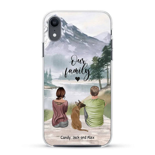 Together with our pet - Personalised phone case