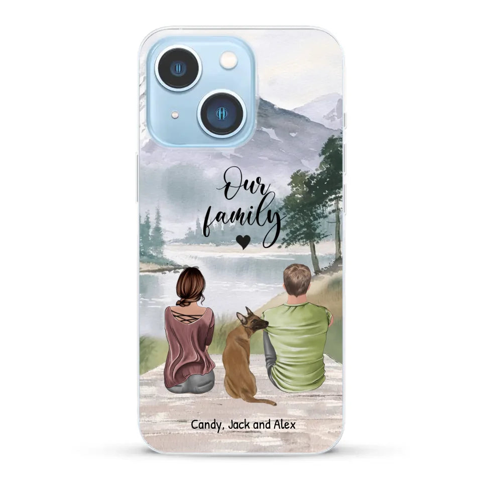 Together with our pet - Personalised Phone Case
