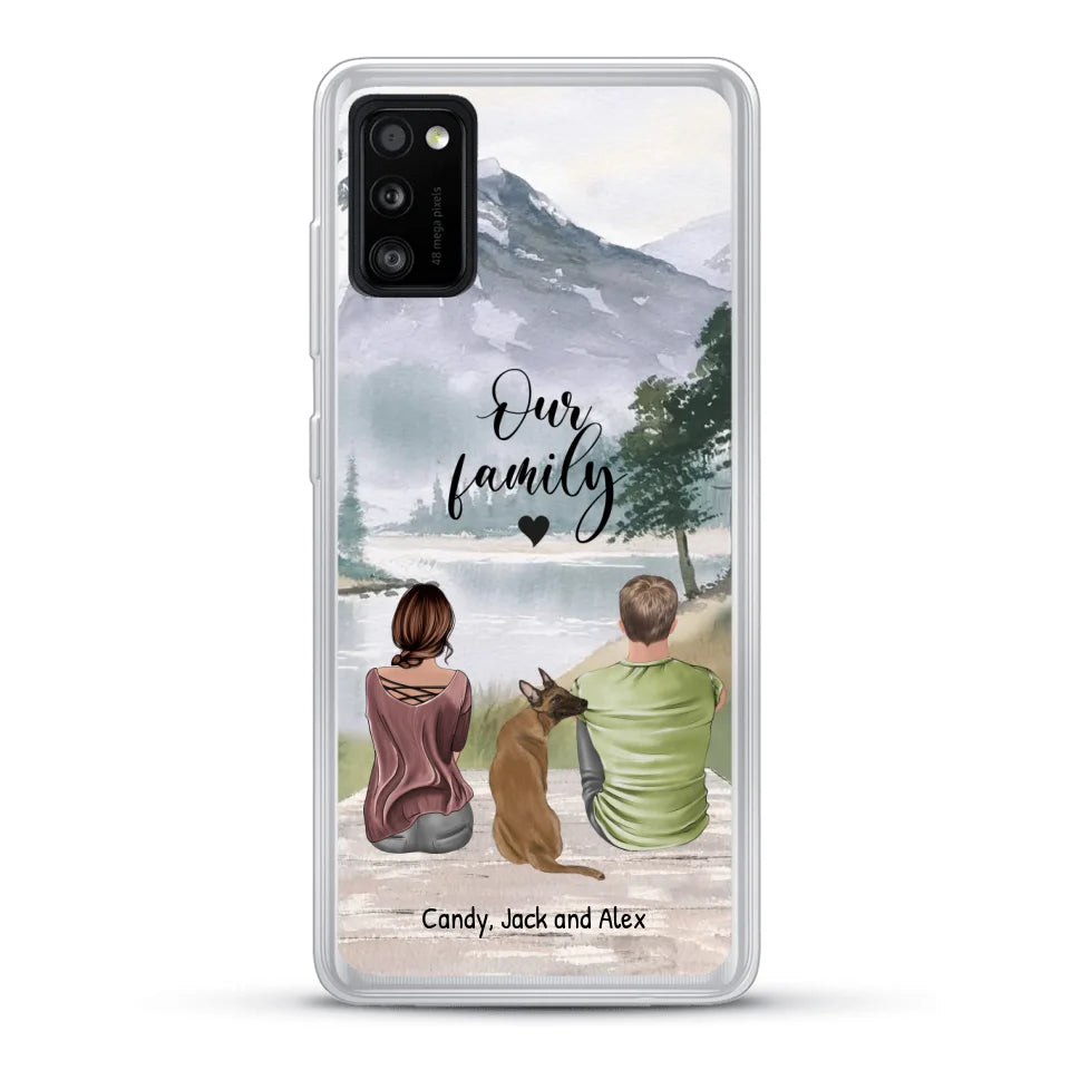 Together with our pet - Personalised phone case