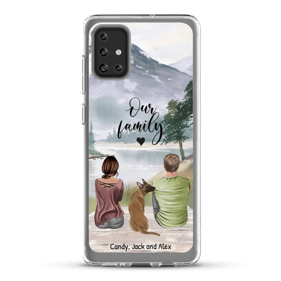 Together with our pet - Personalised phone case