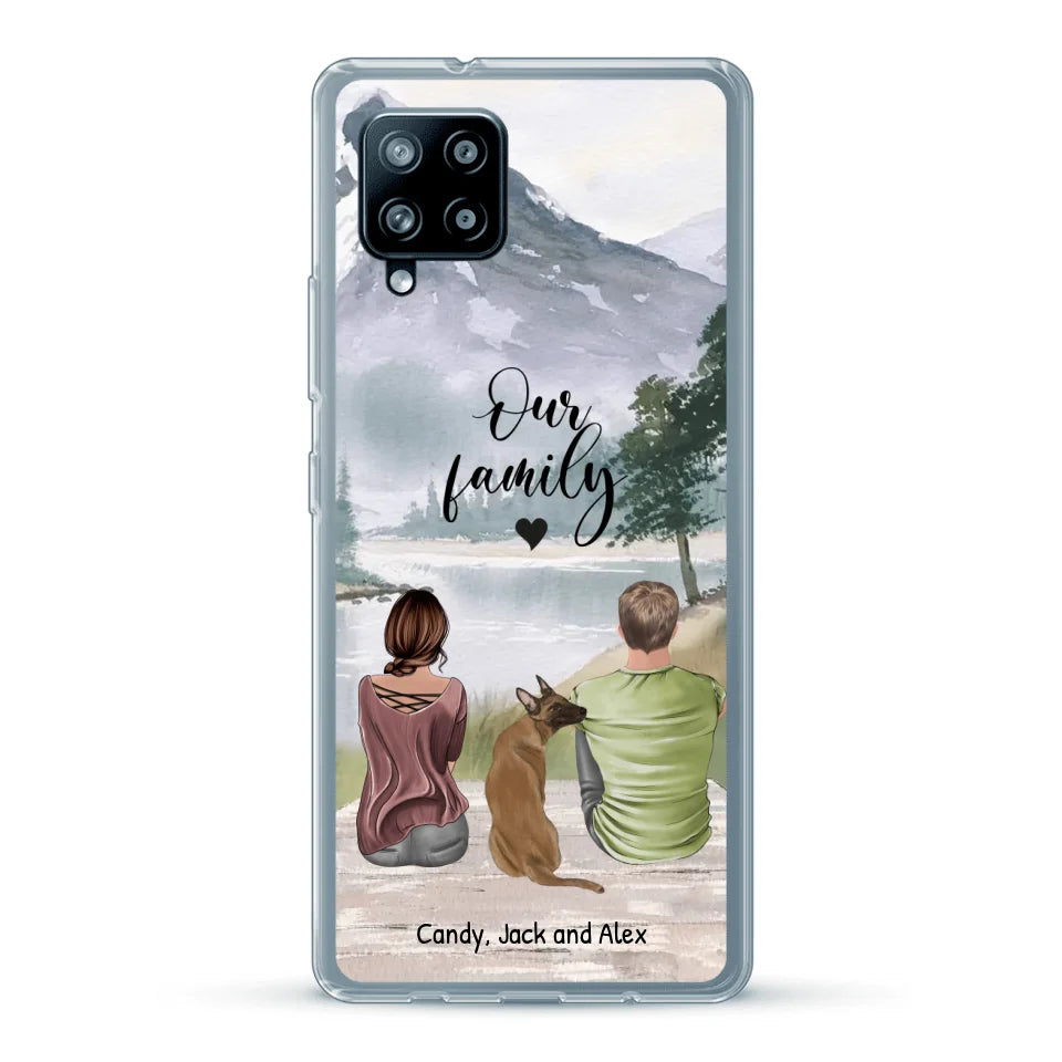 Together with our pet - Personalised phone case