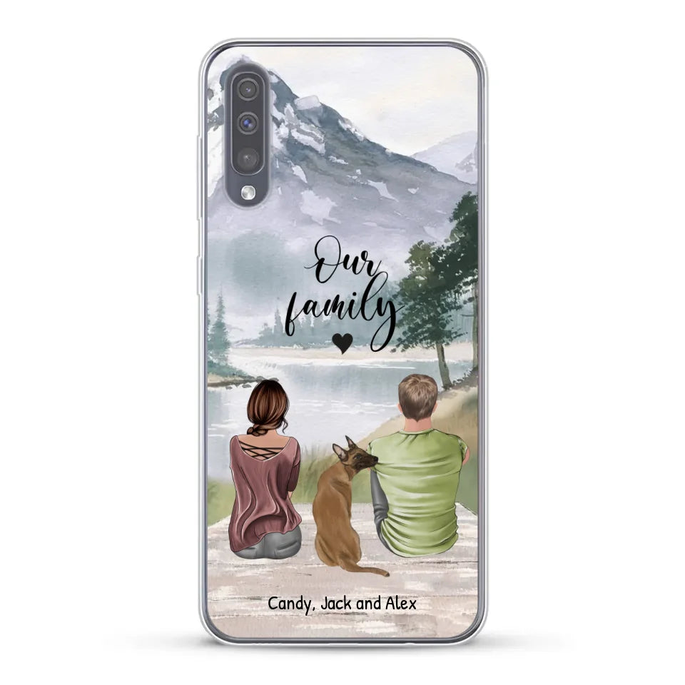 Together with our pet - Personalised phone case