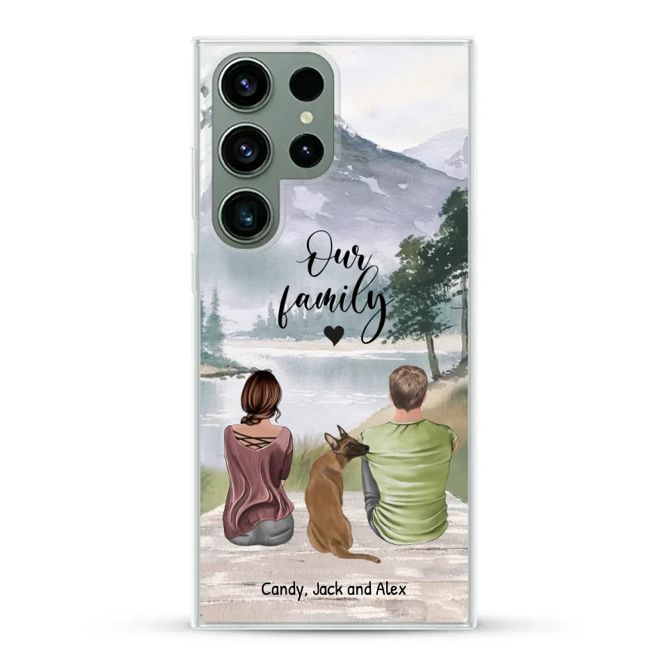 Together with our pet - Personalised Phone Case