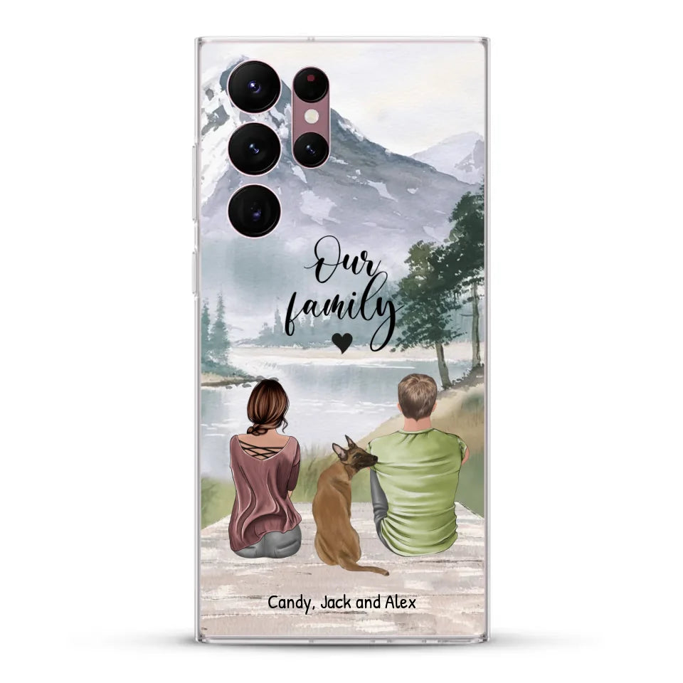 Together with our pet - Personalised Phone Case