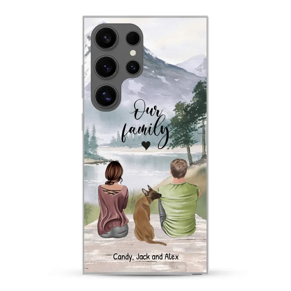 Together with our pet - Personalised Phone Case