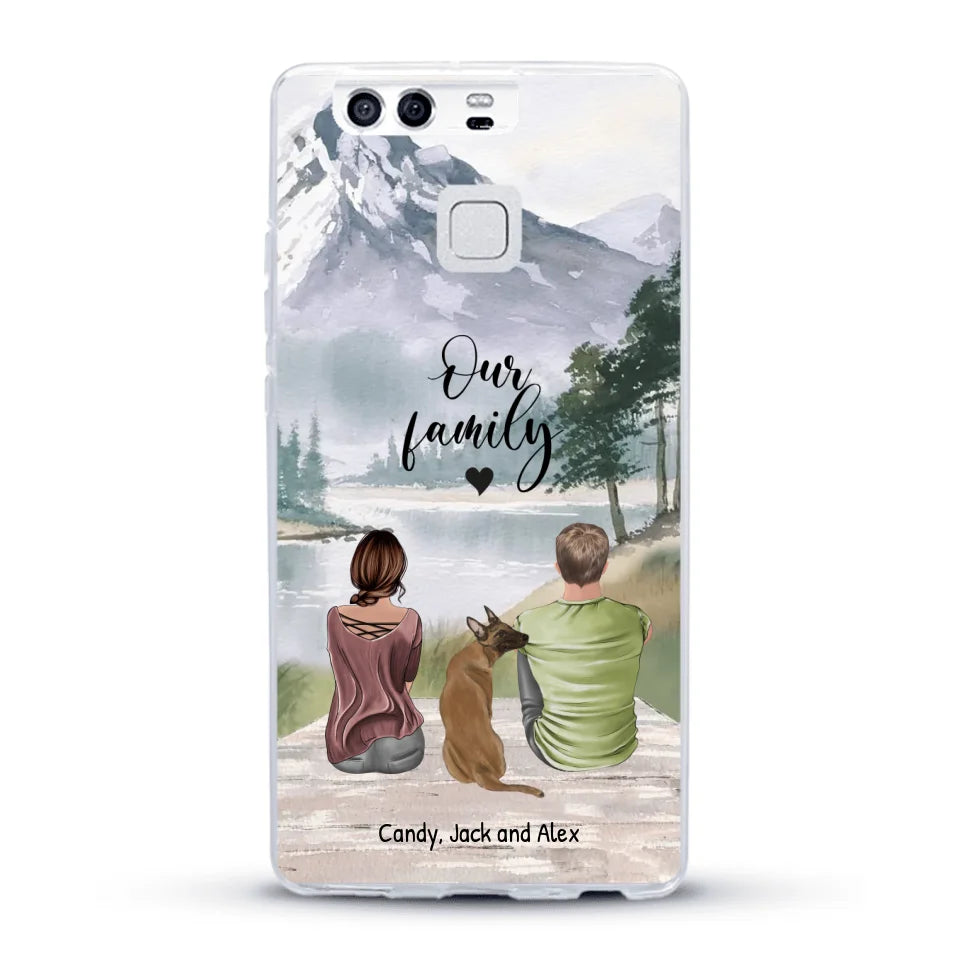 Together with our pet - Personalised phone case