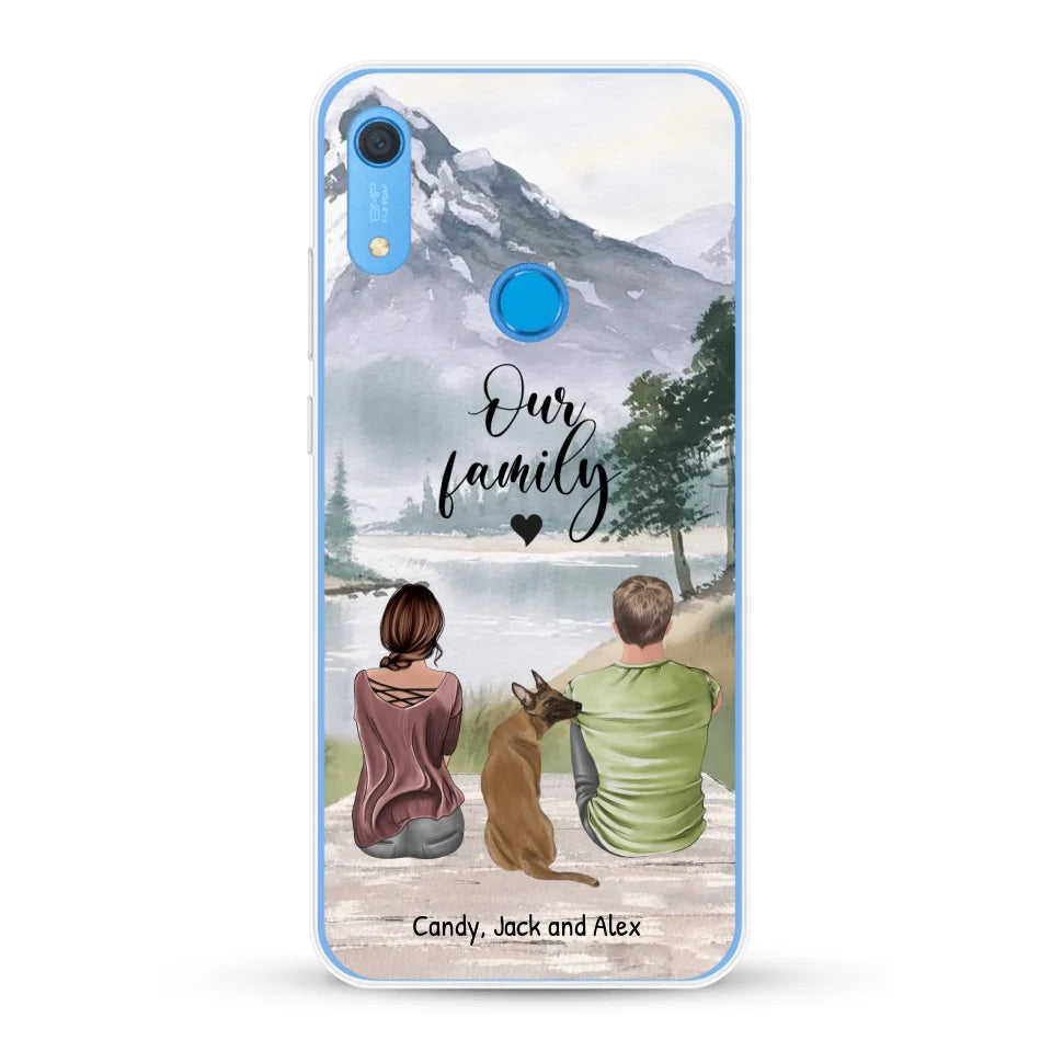 Together with our pet - Personalised phone case