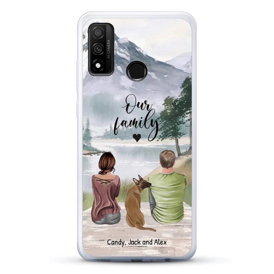 Together with our pet - Personalised phone case