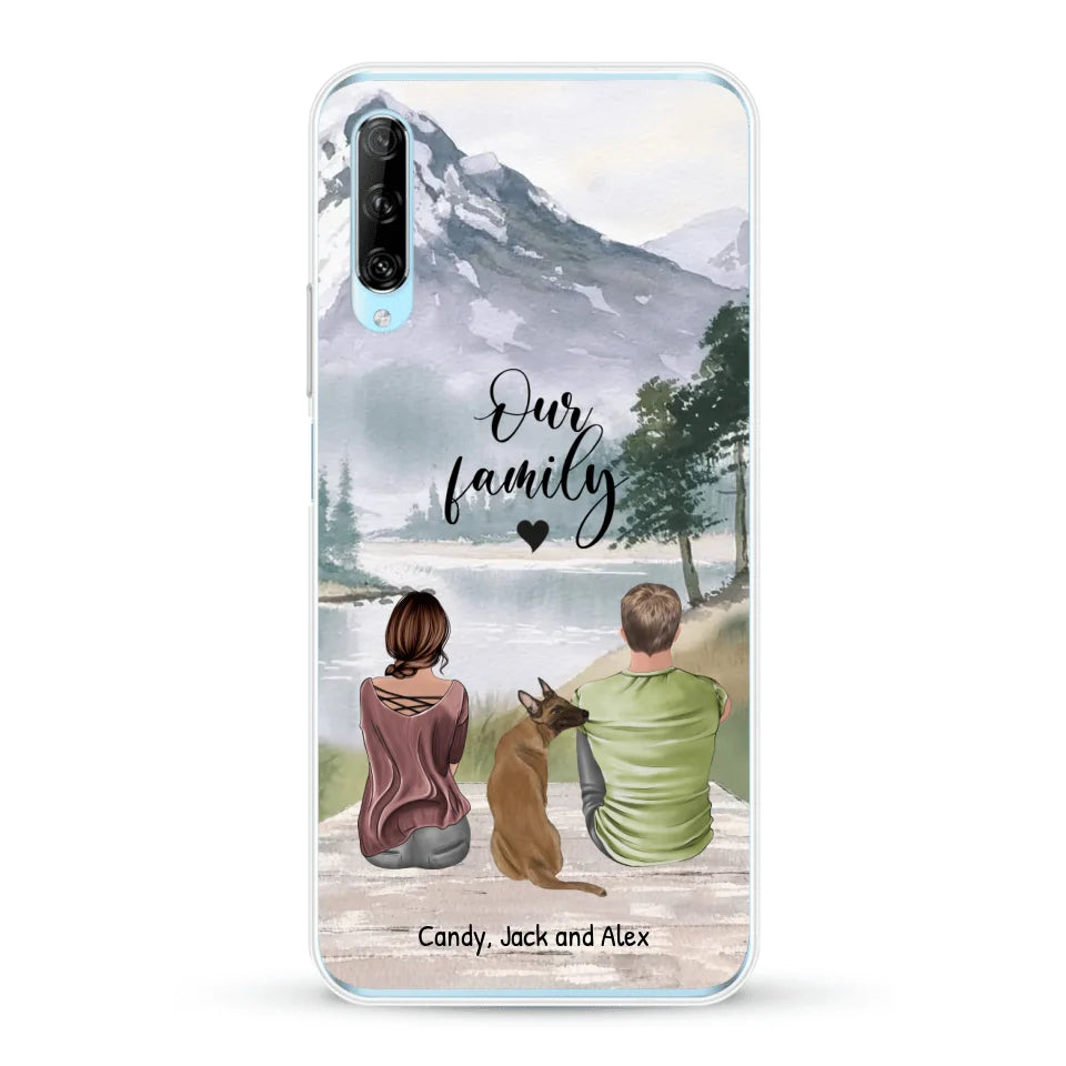 Together with our pet - Personalised phone case