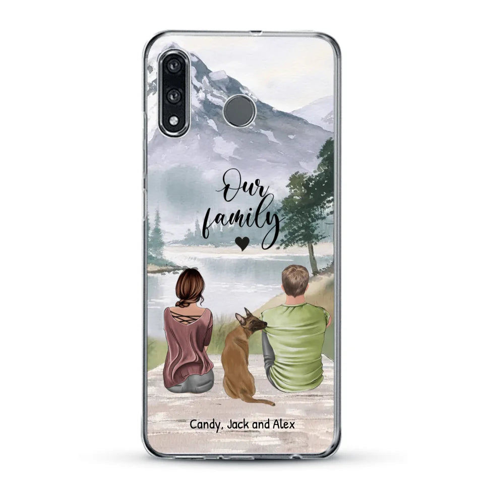 Together with our pet - Personalised phone case