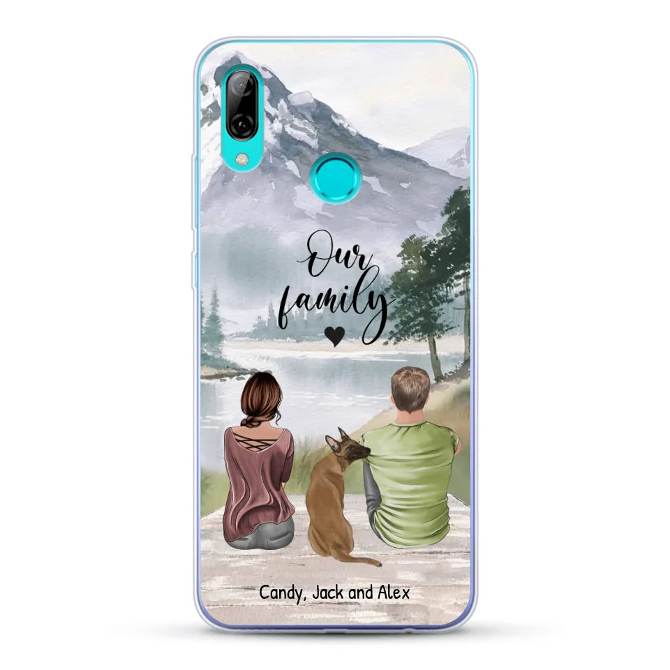 Together with our pet - Personalised phone case