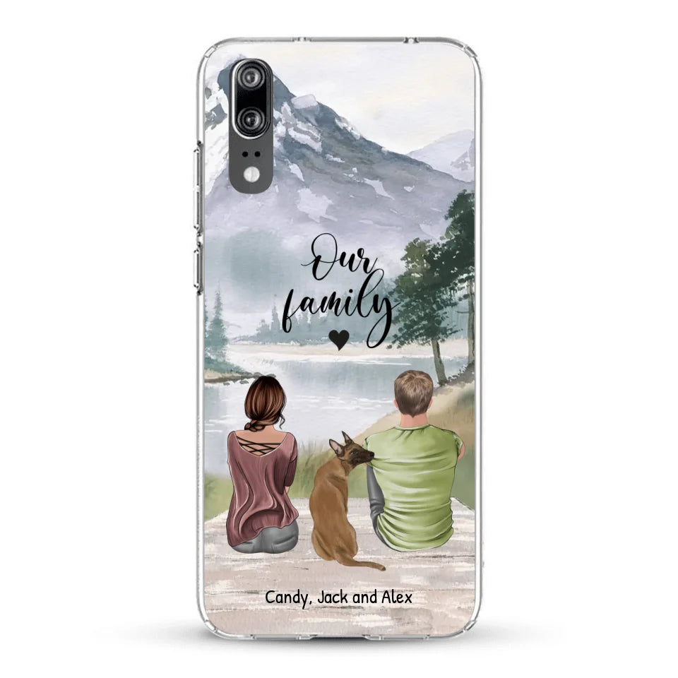 Together with our pet - Personalised phone case