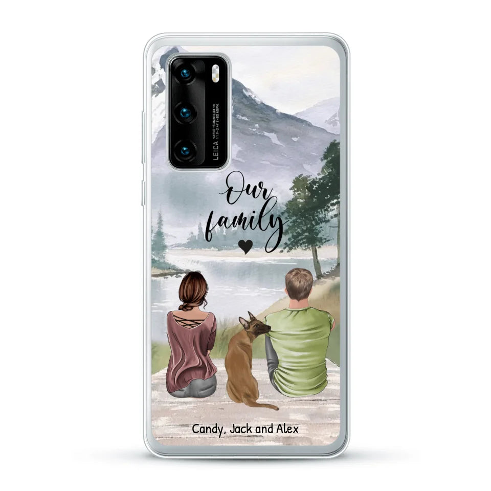 Together with our pet - Personalised phone case