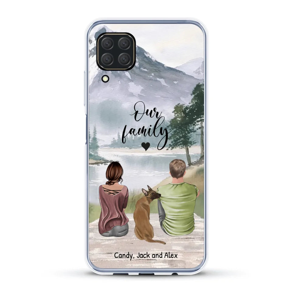 Together with our pet - Personalised phone case