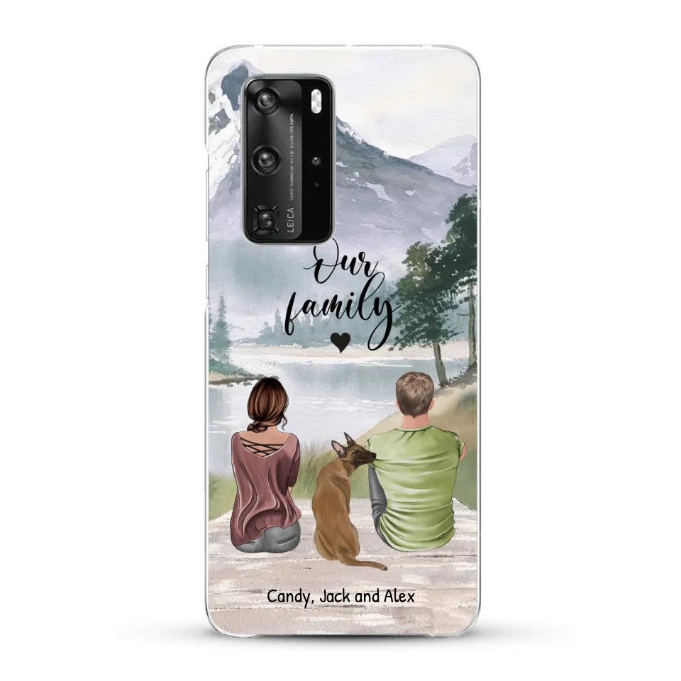 Together with our pet - Personalised phone case