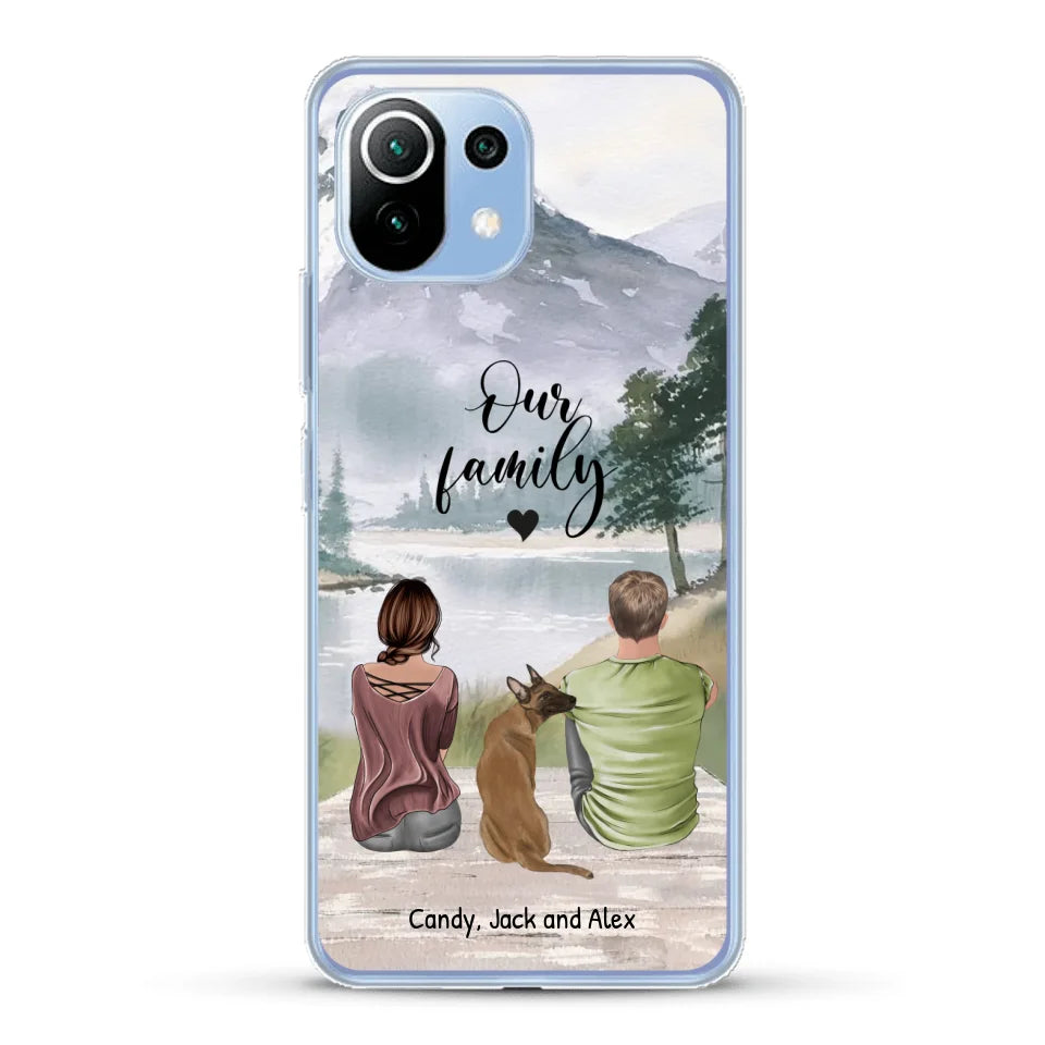 Together with our pet - Personalised Phone Case