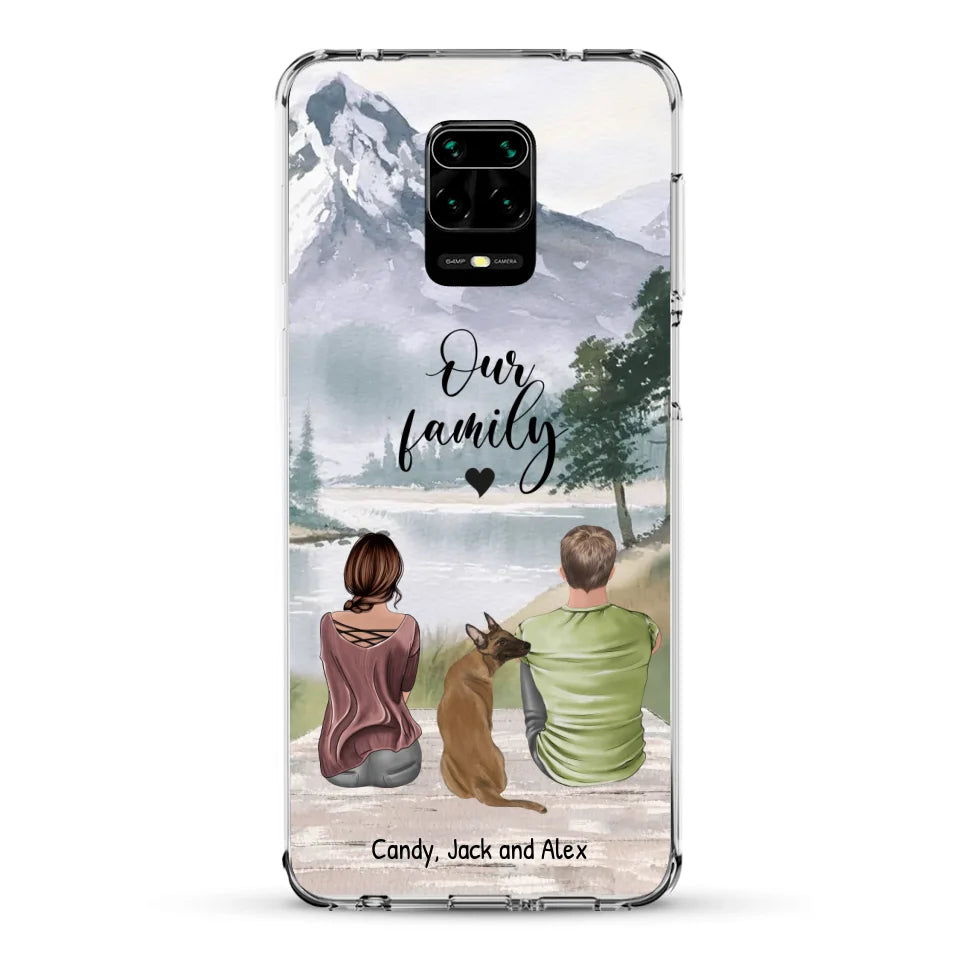 Together with our pet - Personalised phone case