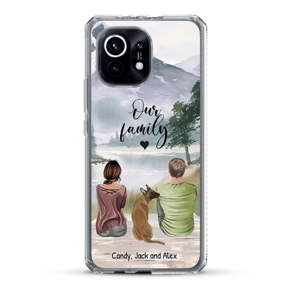 Together with our pet - Personalised phone case