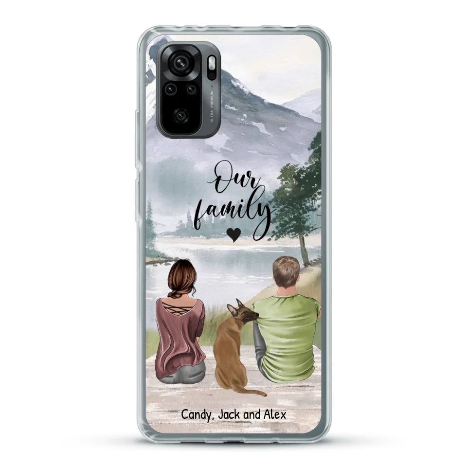 Together with our pet - Personalised phone case