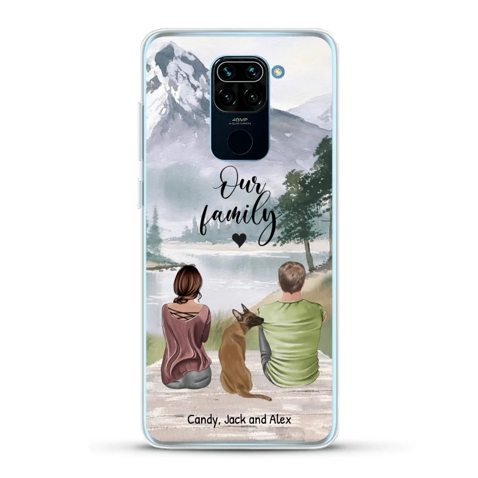 Together with our pet - Personalised phone case