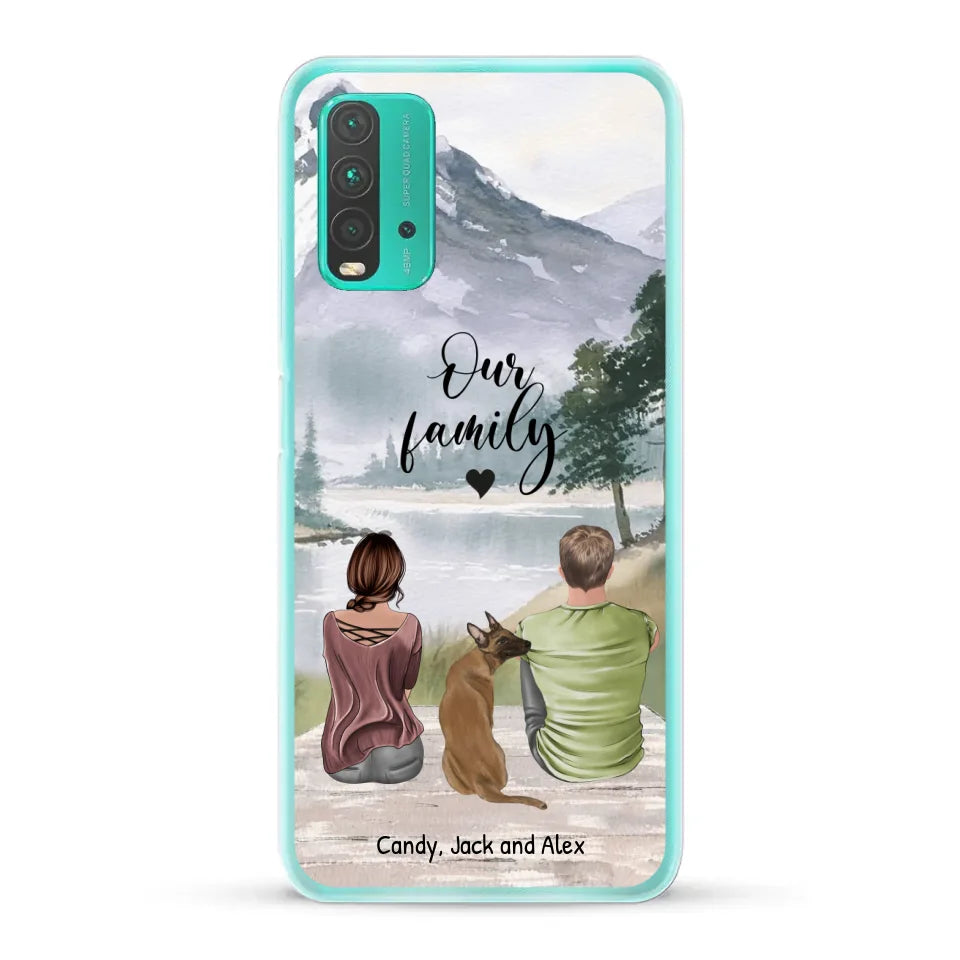 Together with our pet - Personalised phone case