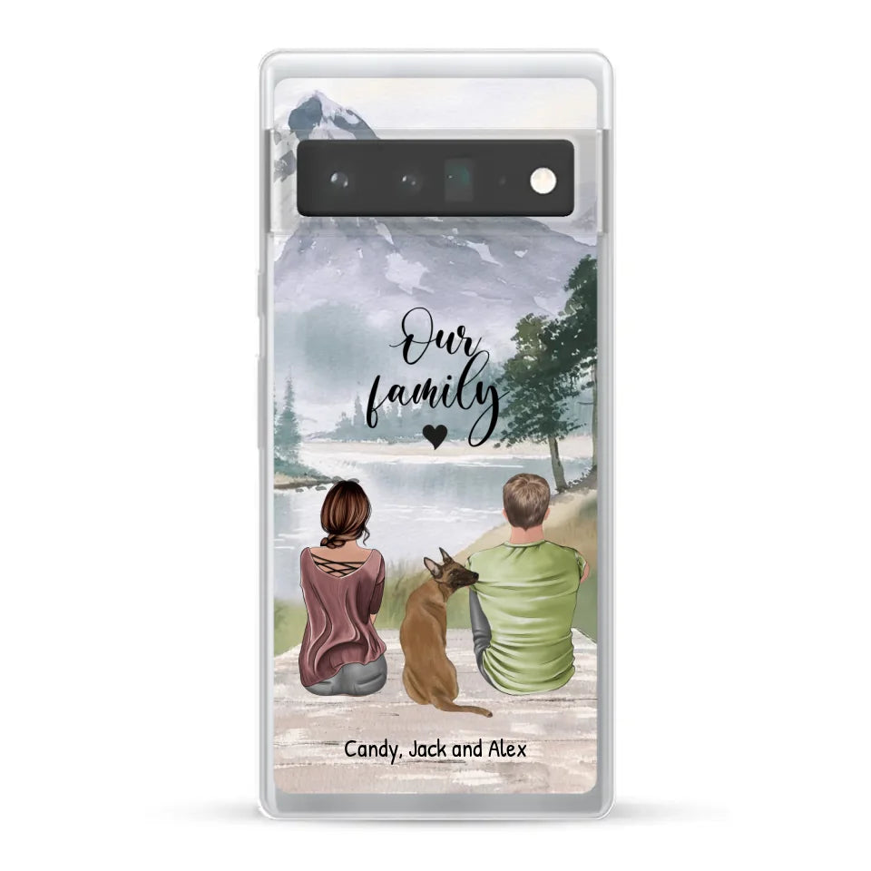 Together with our pet - Personalised Phone Case