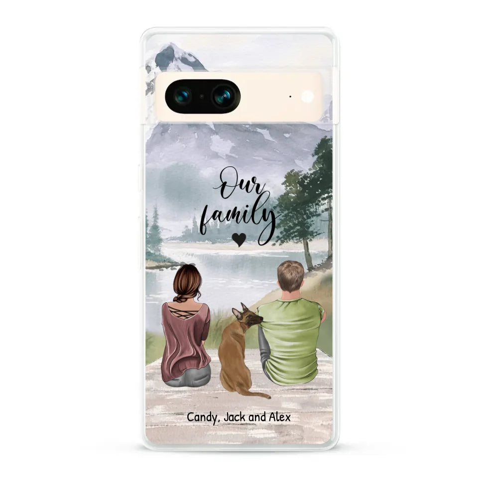 Together with our pet - Personalised Phone Case