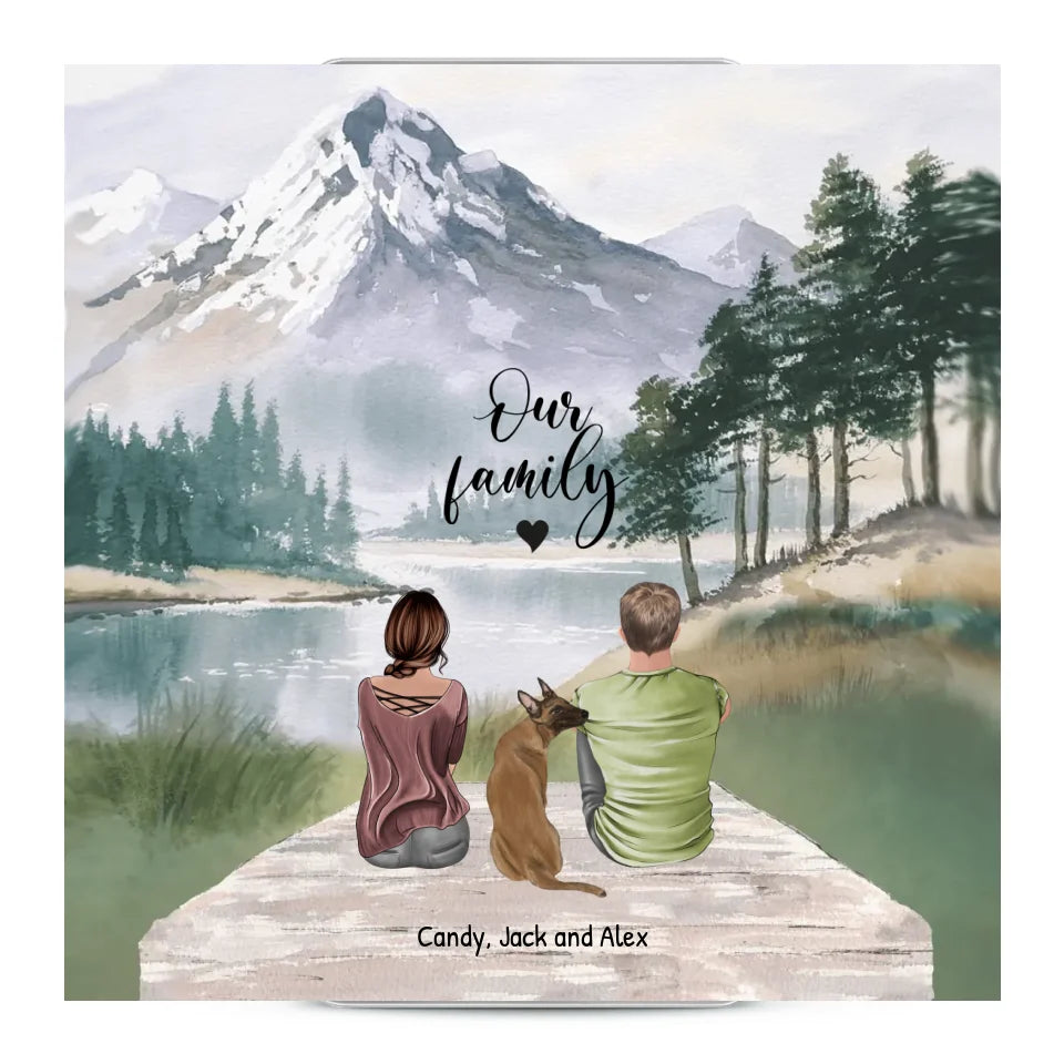 Together with our pet - Personalised Phone Case