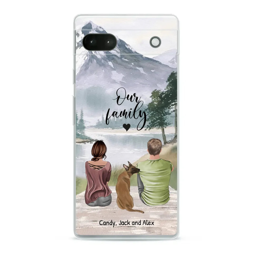 Together with our pet - Personalised phone case