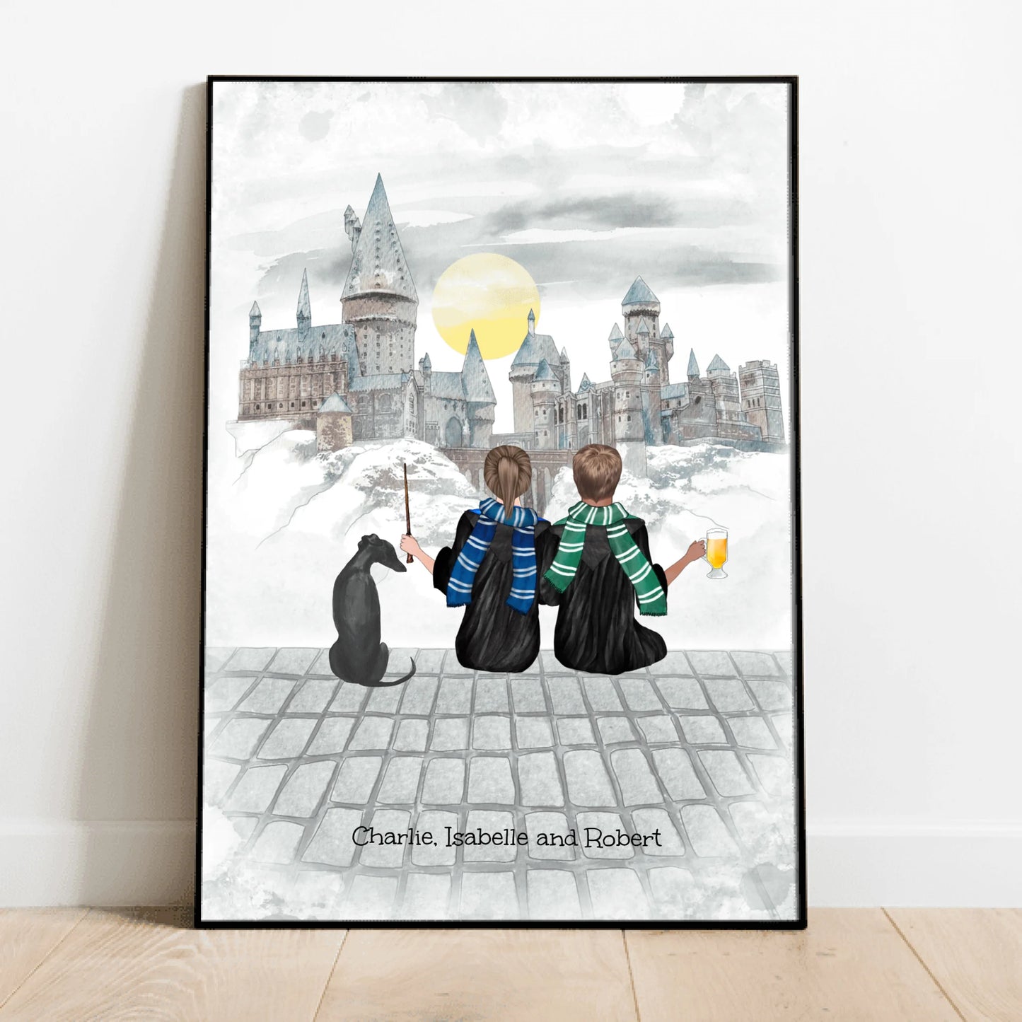 Magic student couple - Personalised Poster