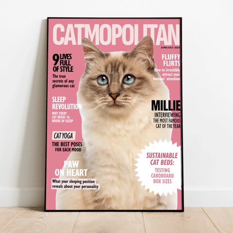 Catmopolitan - Personalised Poster - Featured Image