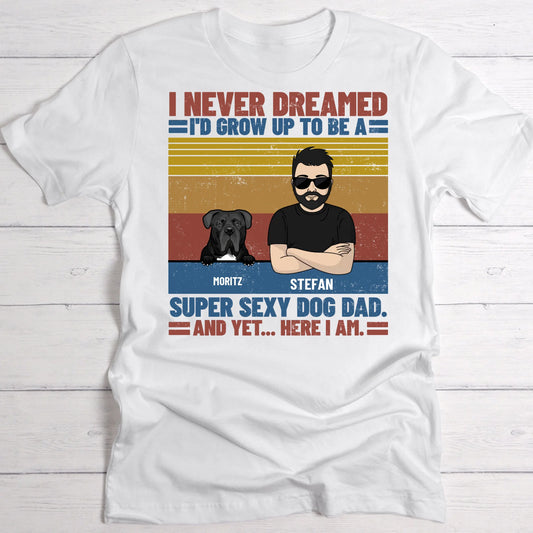 The ultimate pet dad - Personalised T-Shirt