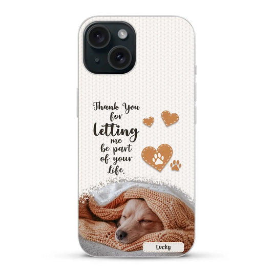 Thank you - Personalised Phone Case