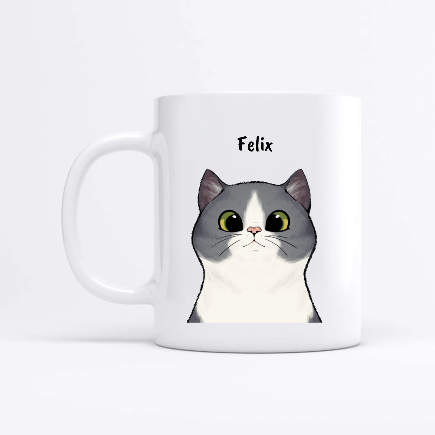 Curious cats - Personalised Mug