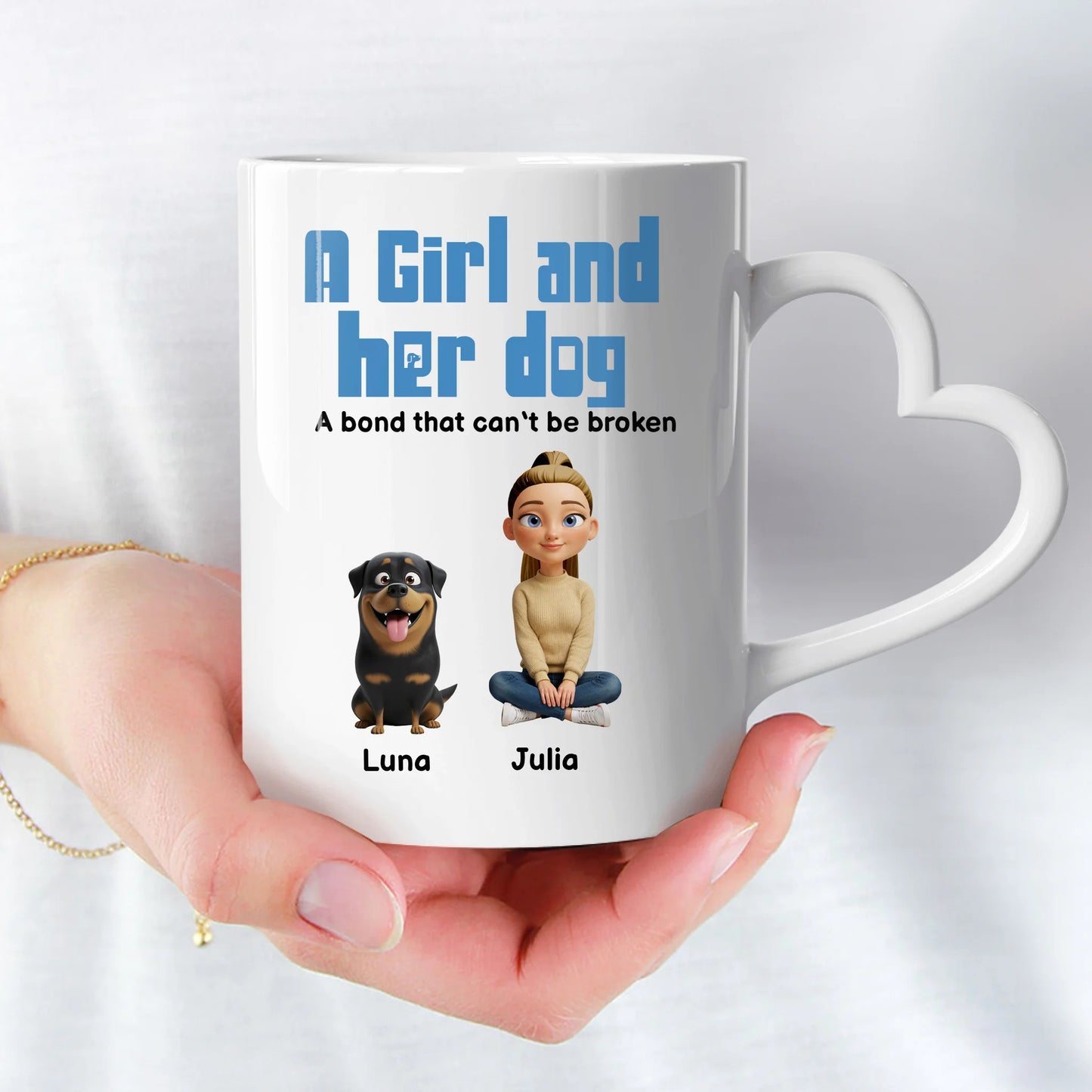 An unbreakable bond - Personalised Mug