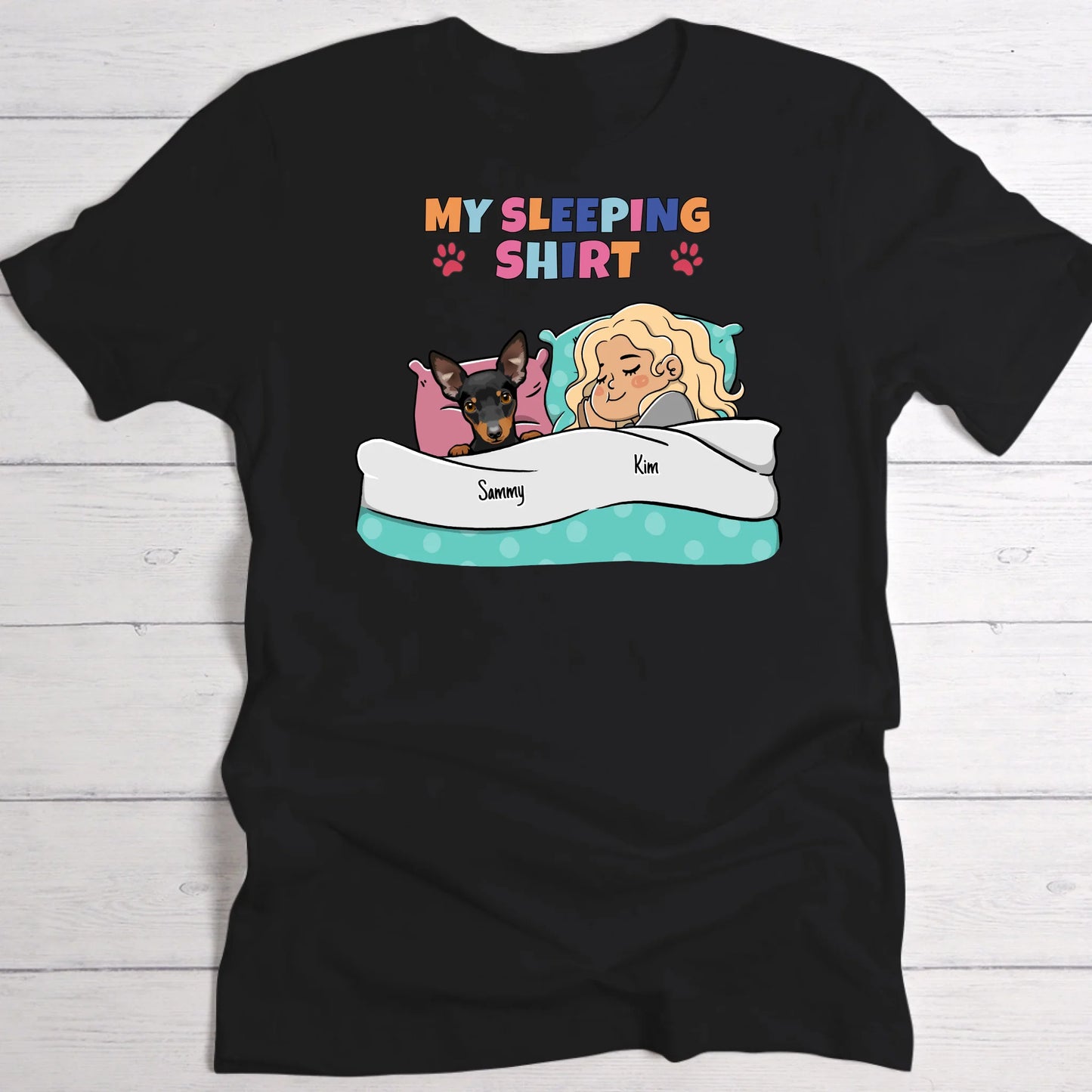 My sleeping shirt - Personalised T-shirt