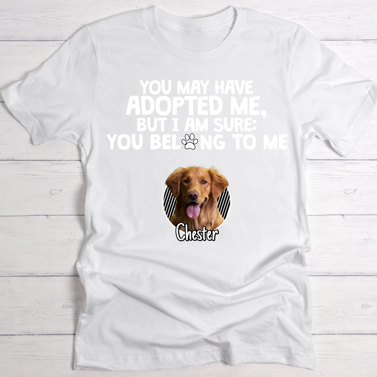 Adopted - Personalised T-Shirt