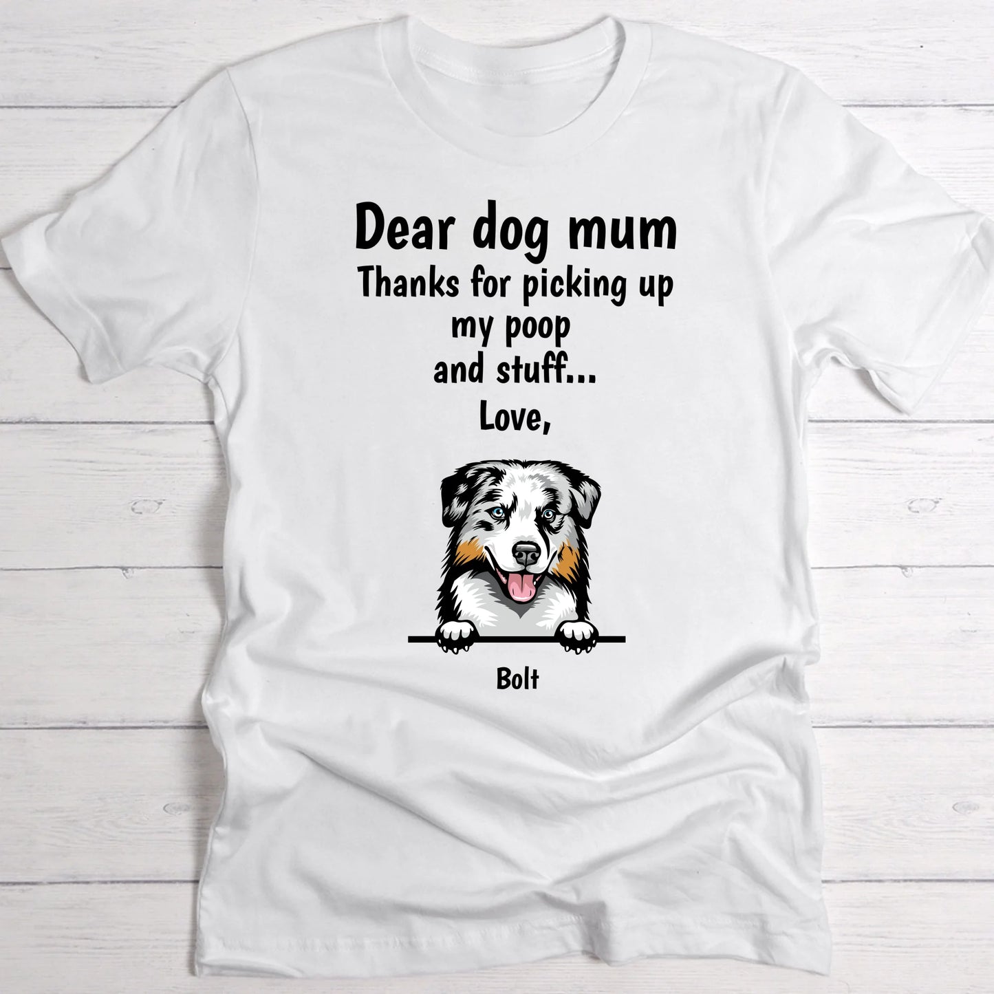 Dog Poop - Personalised T-Shirt