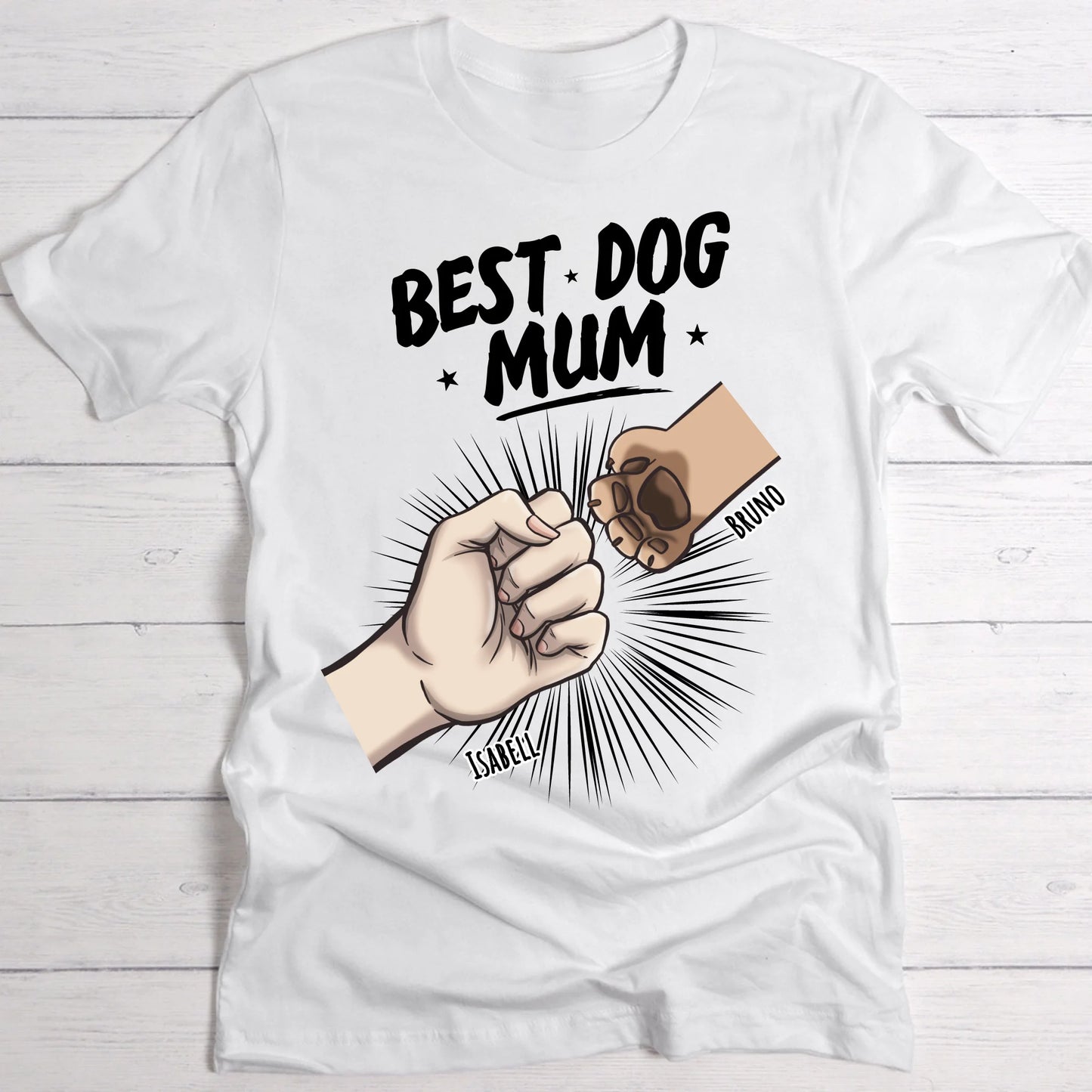 Best pet parents - Personalised T-Shirt
