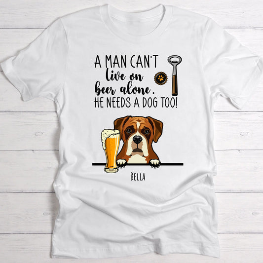 Beer & Woof - Personalised T-Shirt