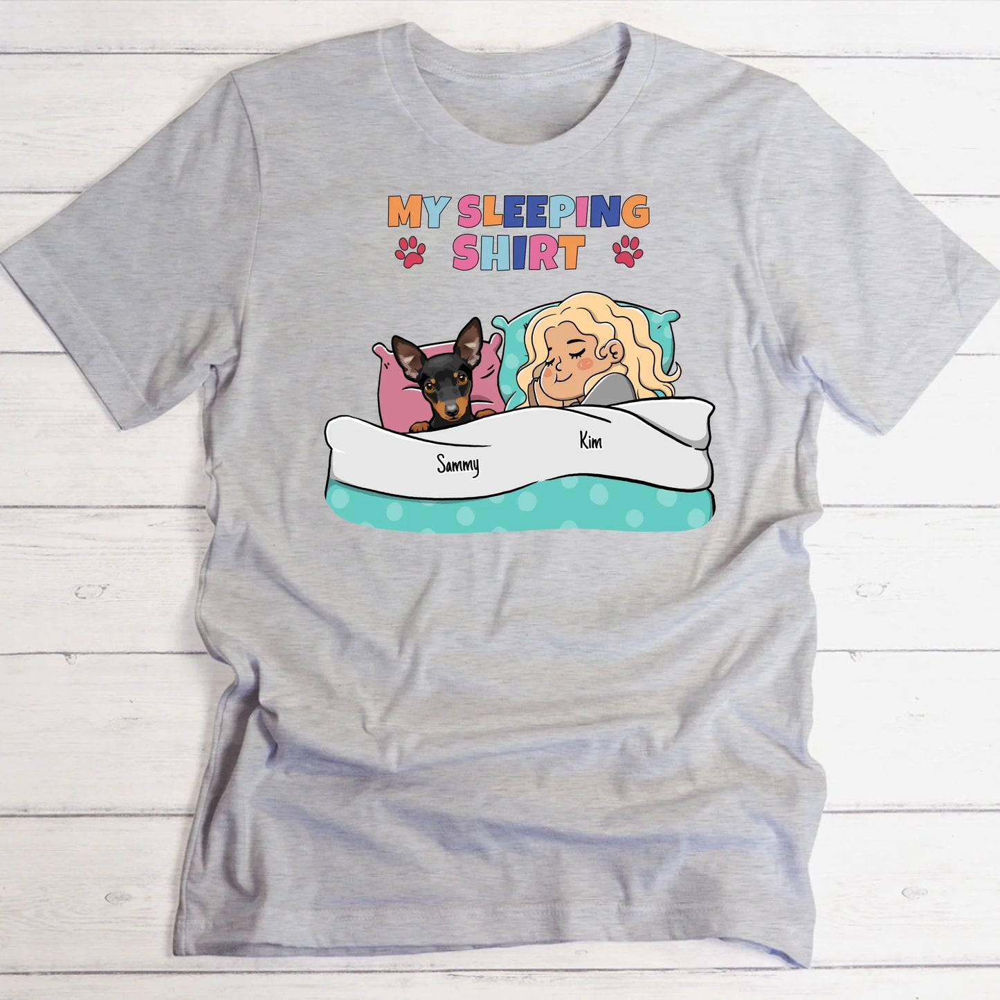 My sleeping shirt - Personalised T-shirt