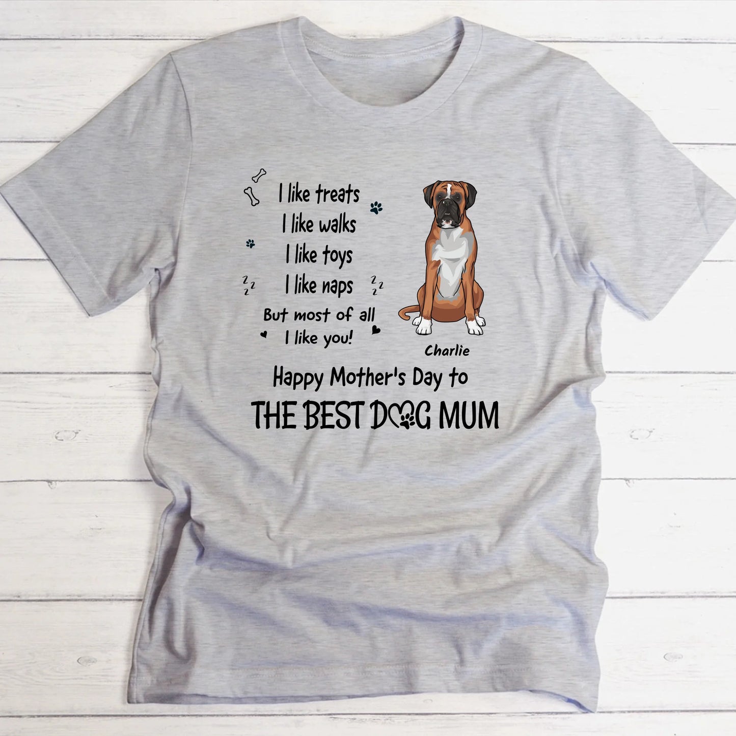 I like you the most - Personalised T-Shirt