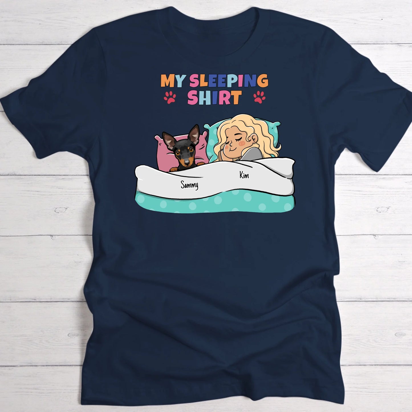 My sleeping shirt - Personalised T-shirt