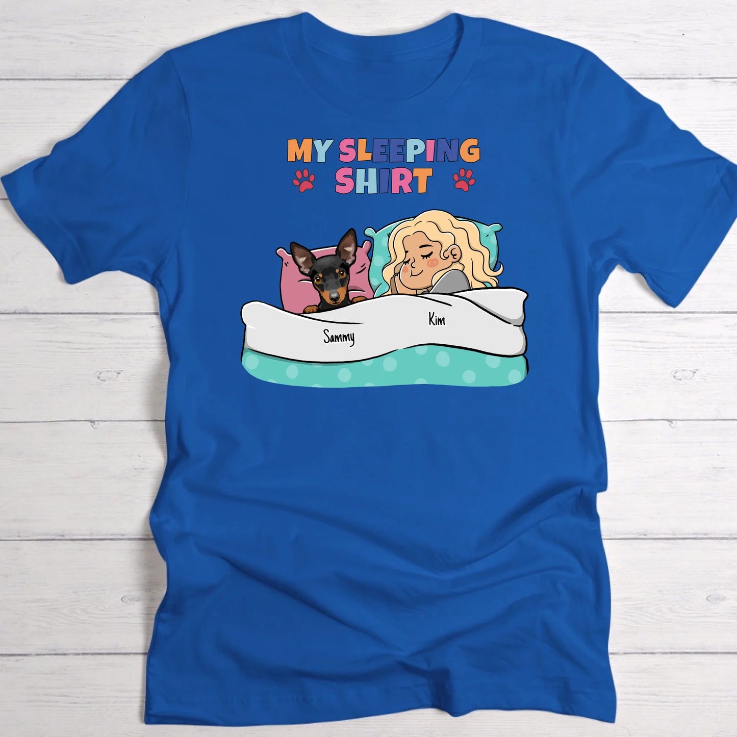 My sleeping shirt - Personalised T-shirt