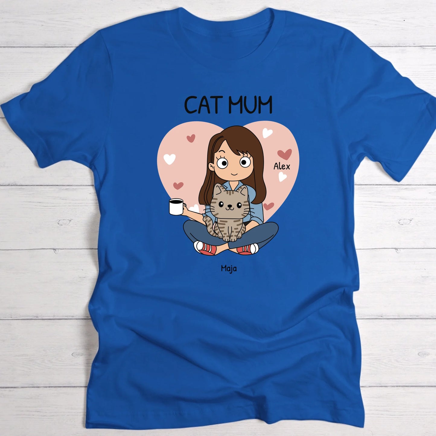 Pet parent - Personalised T-Shirt (Comic Style)
